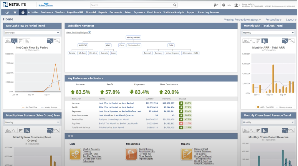netsuite sreenshoot