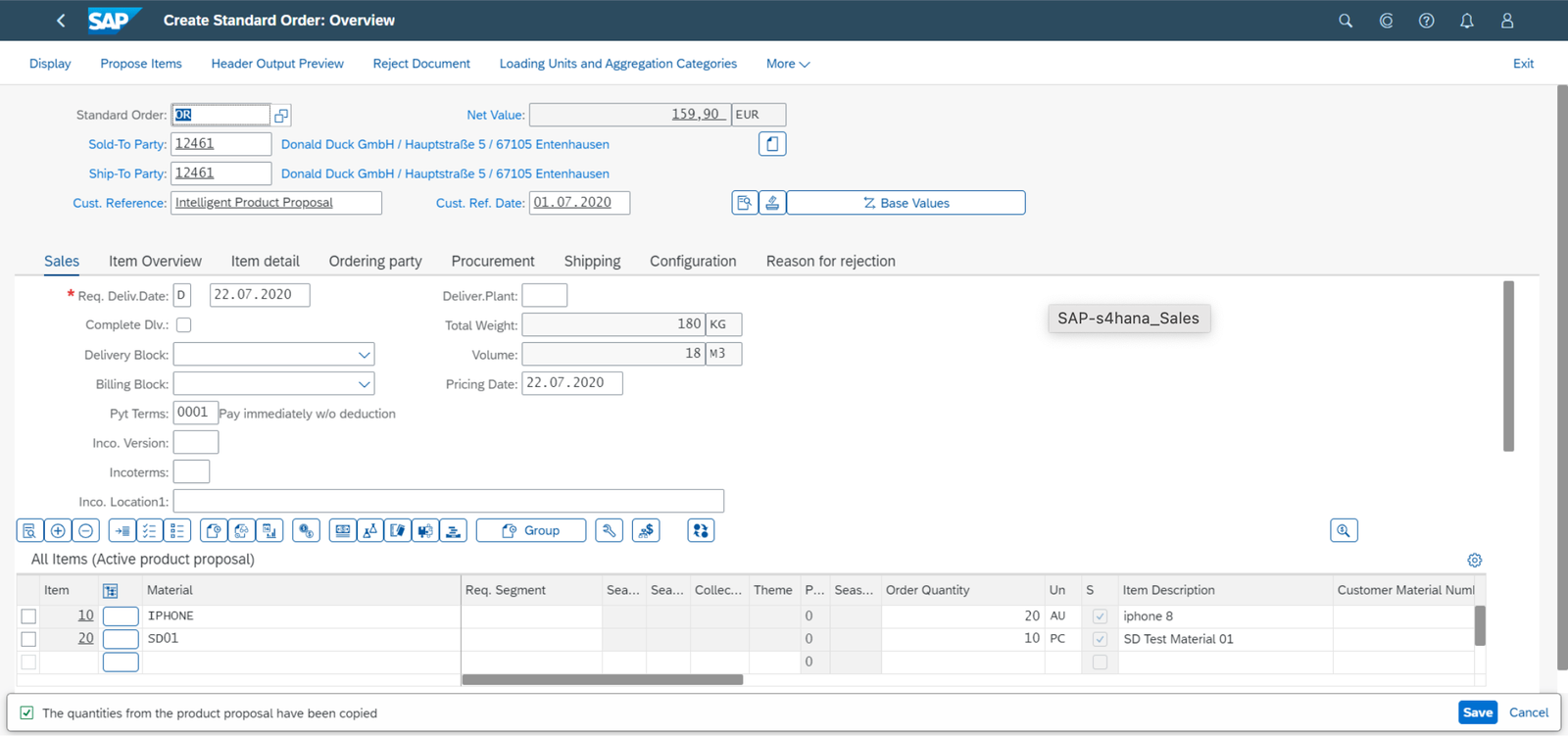 S4 HANA MANUFACTURING