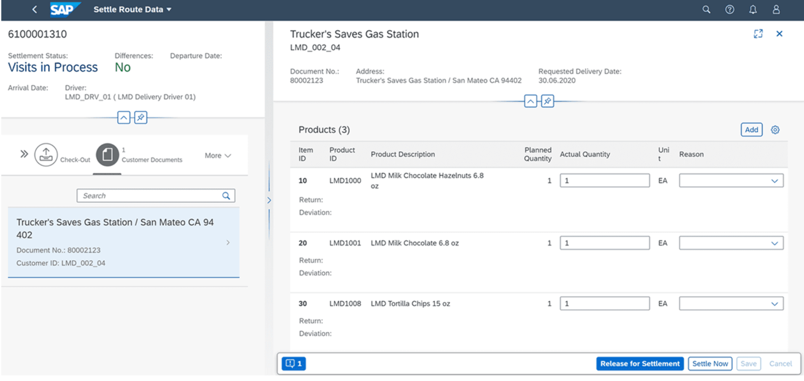 s4hana cunsumer product