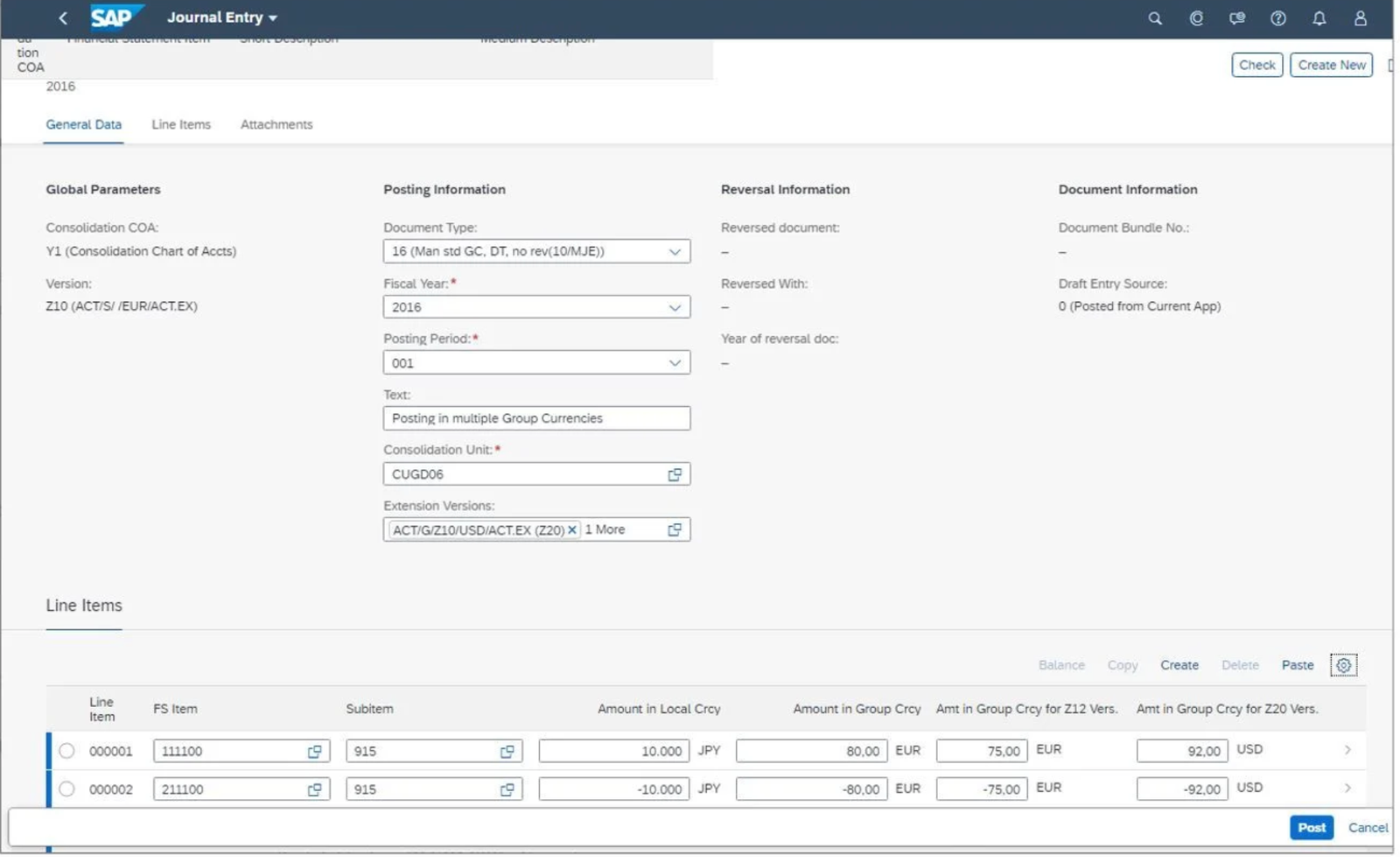 S4 HANA FINANCE