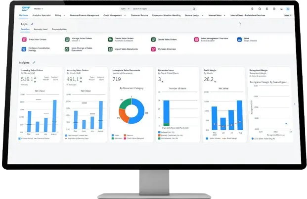 dashboard-sap dashboard sap s/4 hana