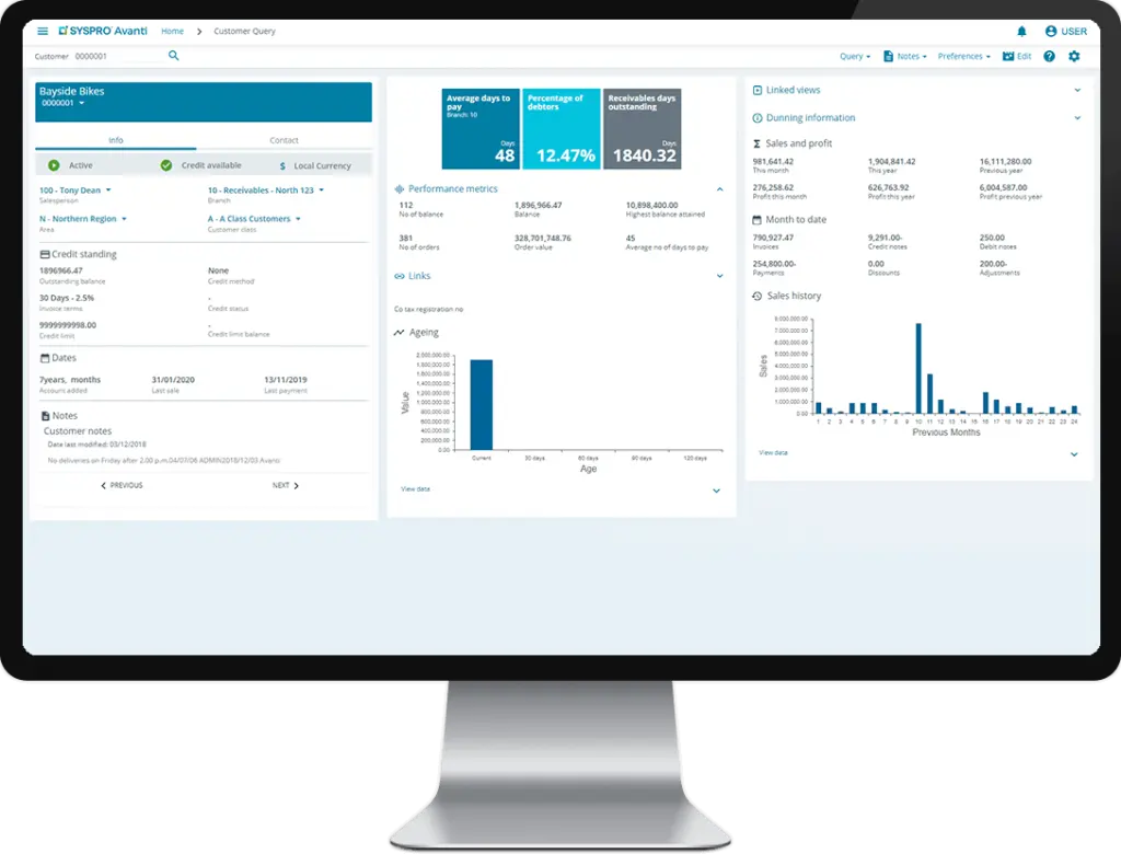 manufacturing operation maanagement syspro