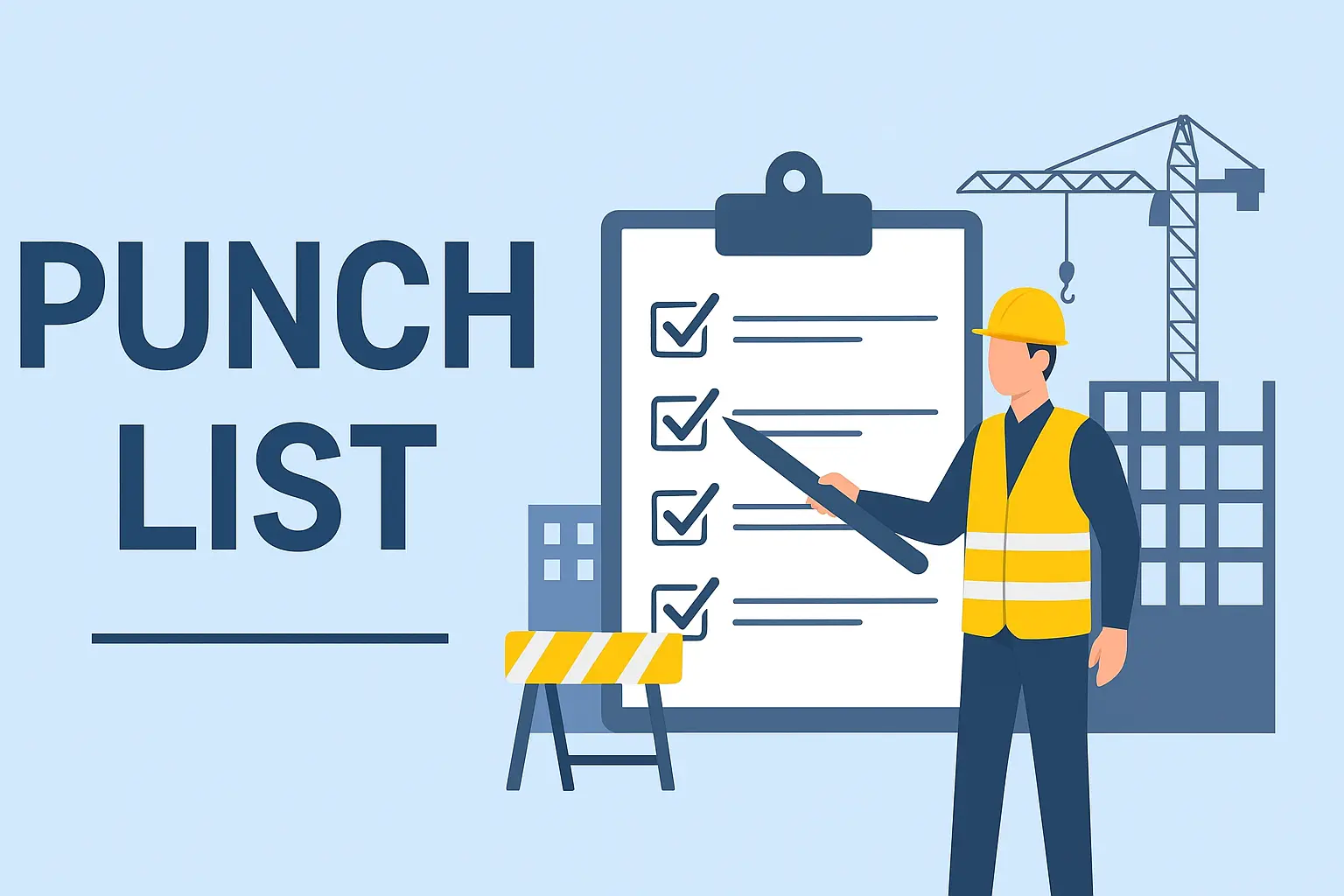 punch list