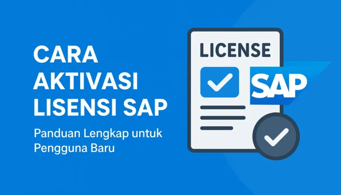 cara aktivasi lisensi sap