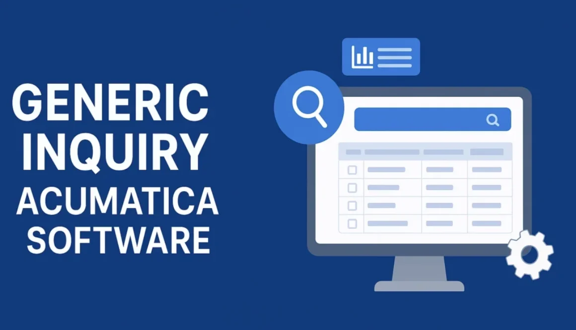 generic inquiry acumatica