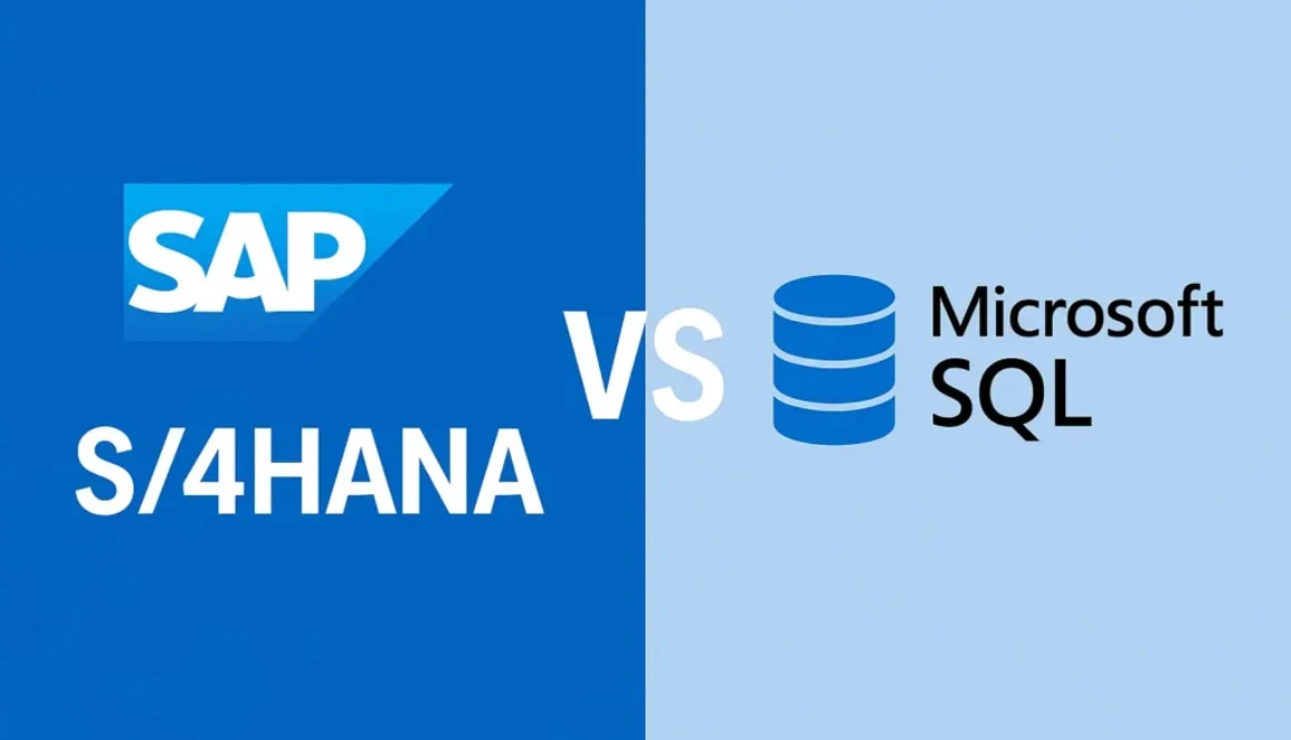 perbedaan sap s/4 hana dan microsoft sql