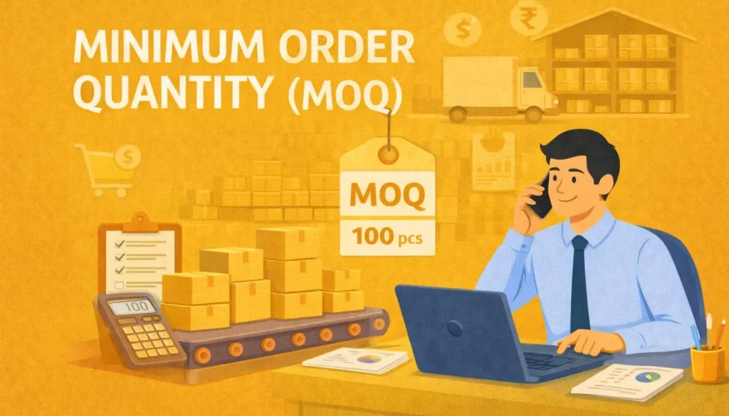 minimum order quantity