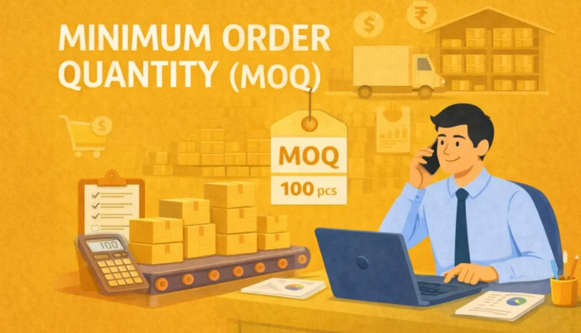 minimum order quantity