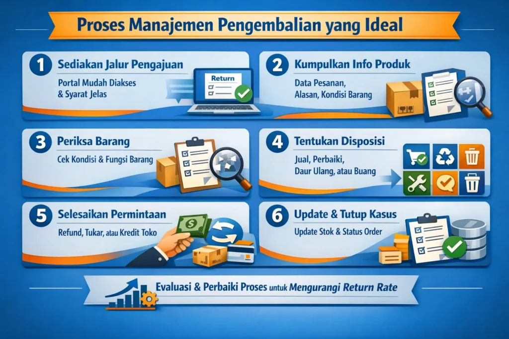 Proses Manajemen Pengembalian yang Ideal