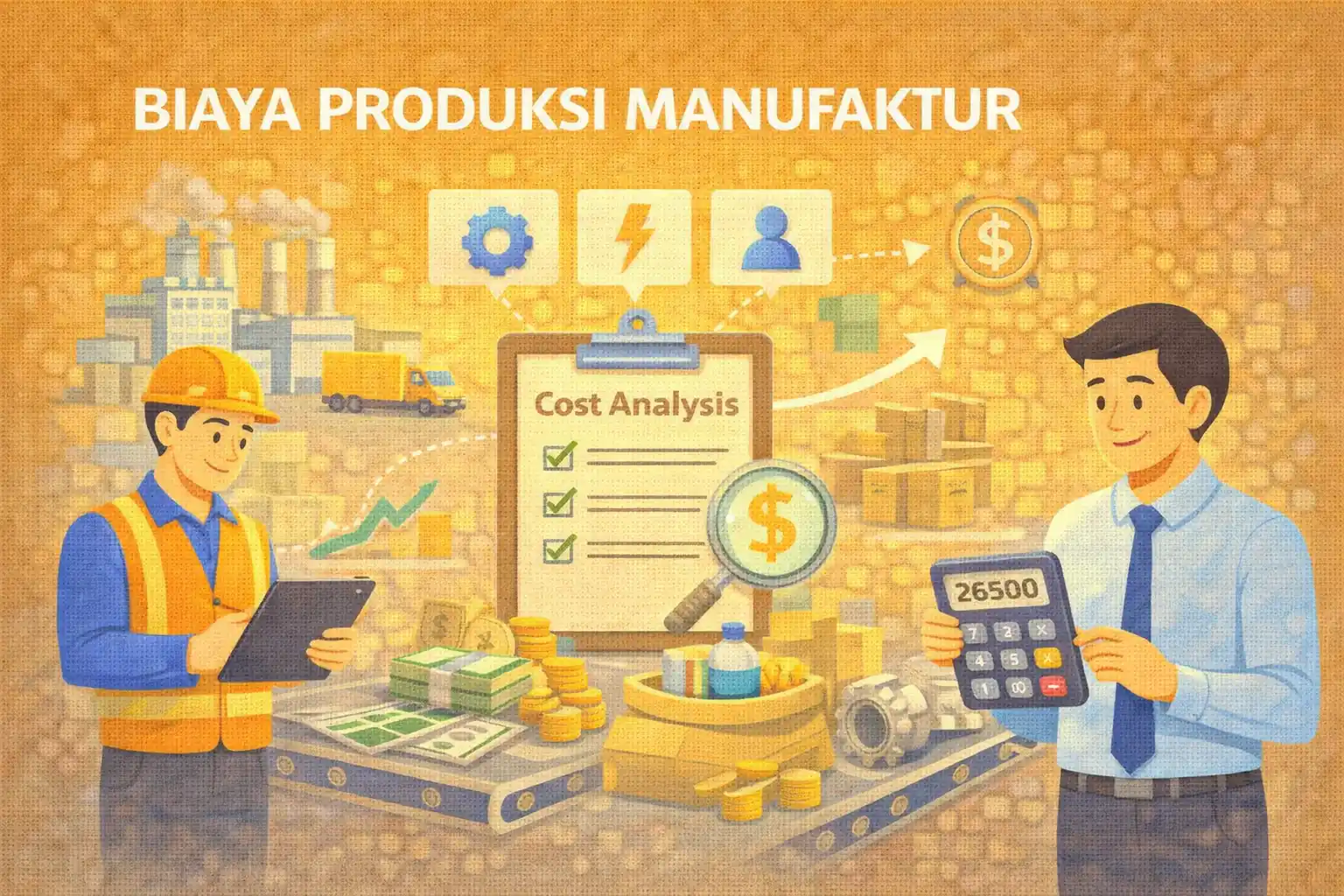 biaya produksi manufaktur