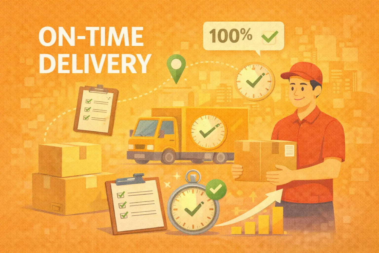 On-time delivery