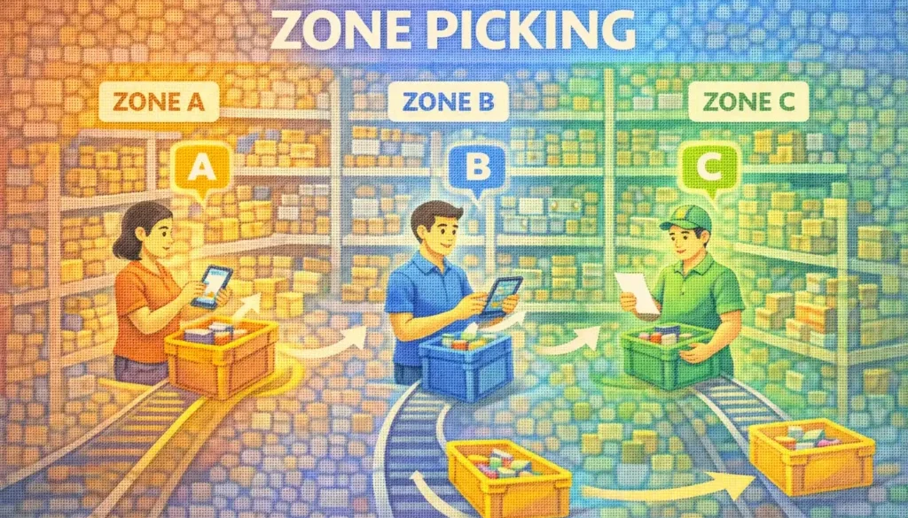 zone picking