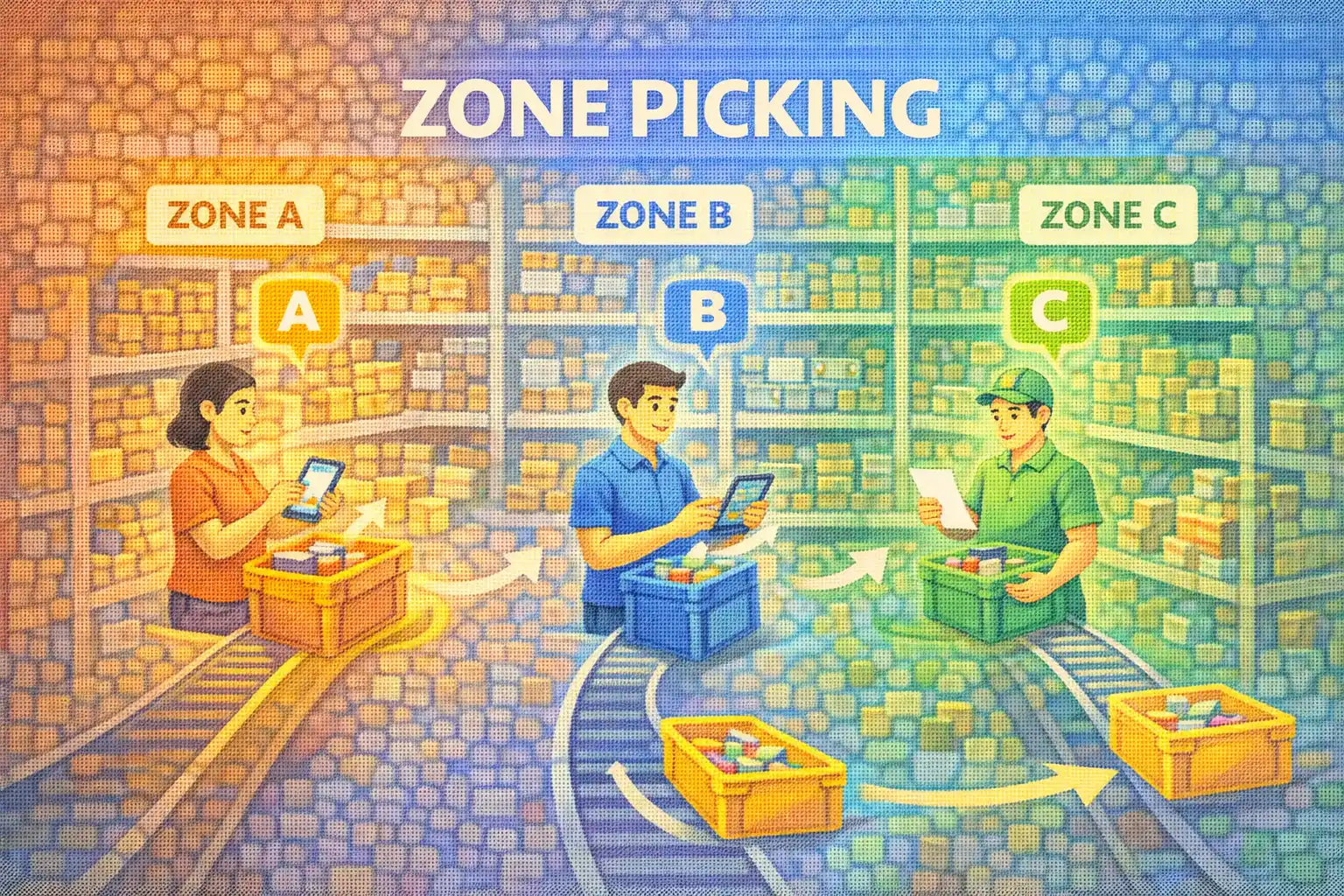 zone picking