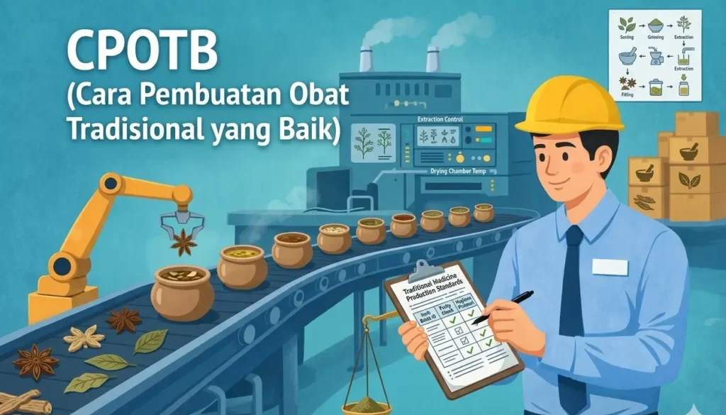 Apa itu CPOTB (Cara Pembuatan Obat Tradisional yang Baik)