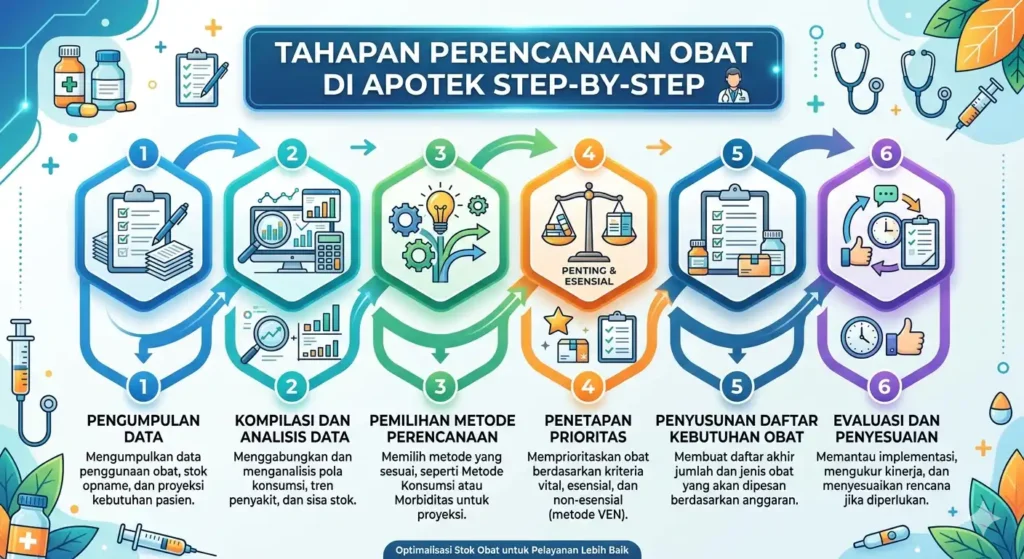 Tahapan Perencanaan Obat di Apotek Step-by-Step