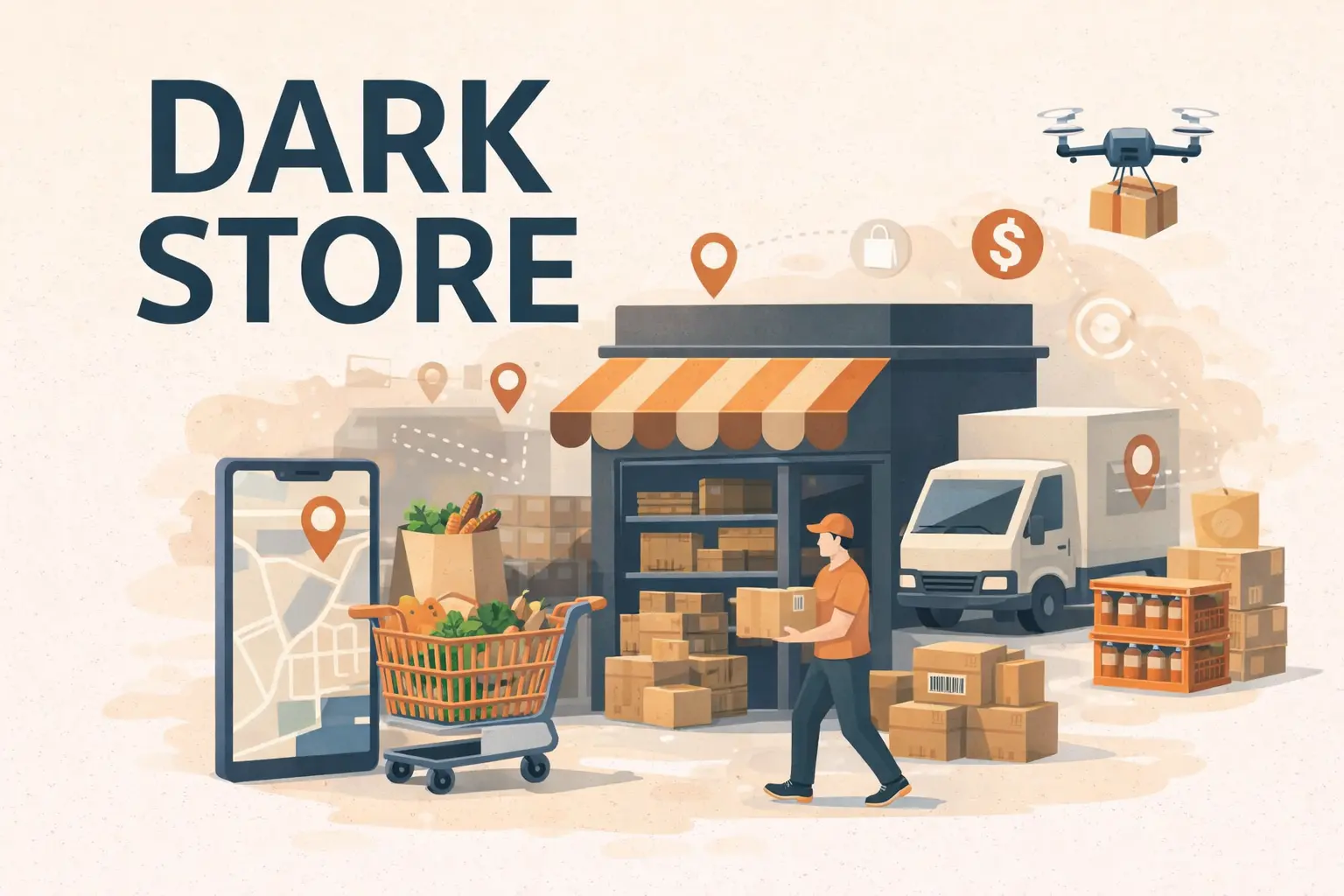 konsep dark store