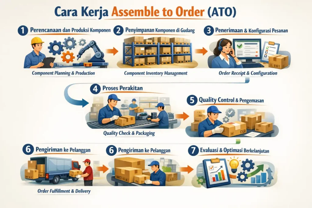 cara kerja assemble to order