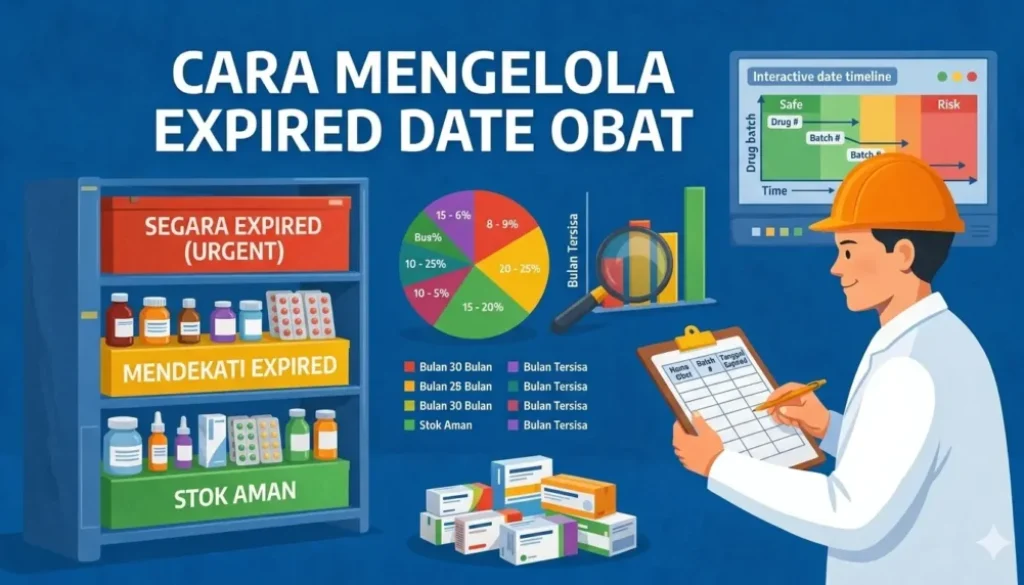 cara mengelola expired date obat