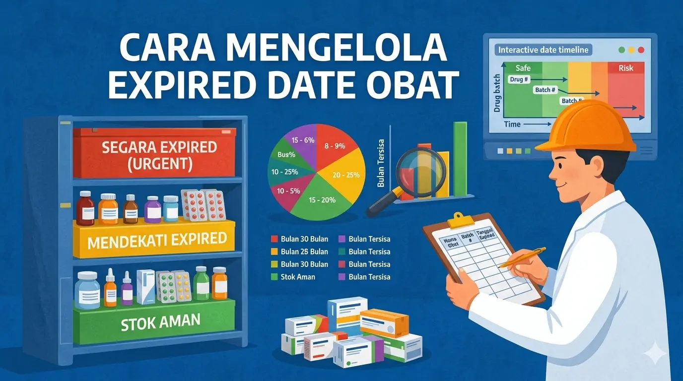 cara mengelola expired date obat