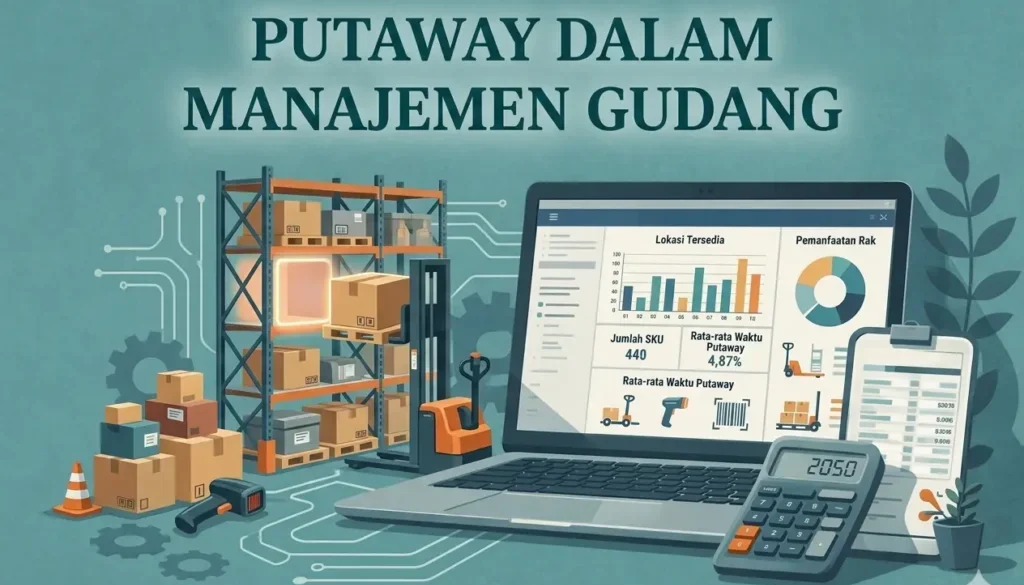 putaway dalam manajemen gudang