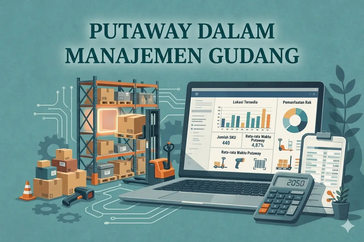 putaway dalam manajemen gudang