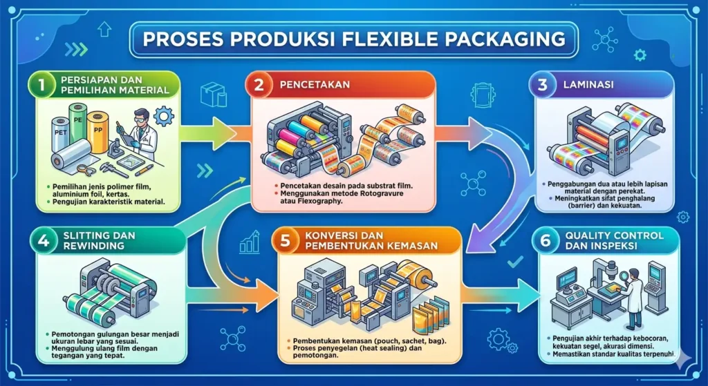 Proses Produksi Flexible Packaging