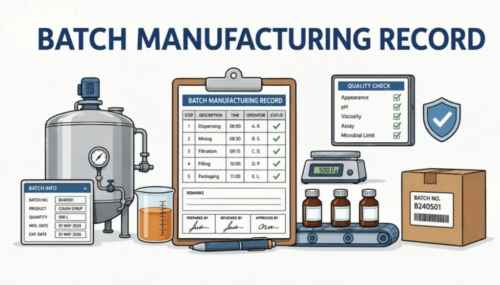 batch manufacturing record
