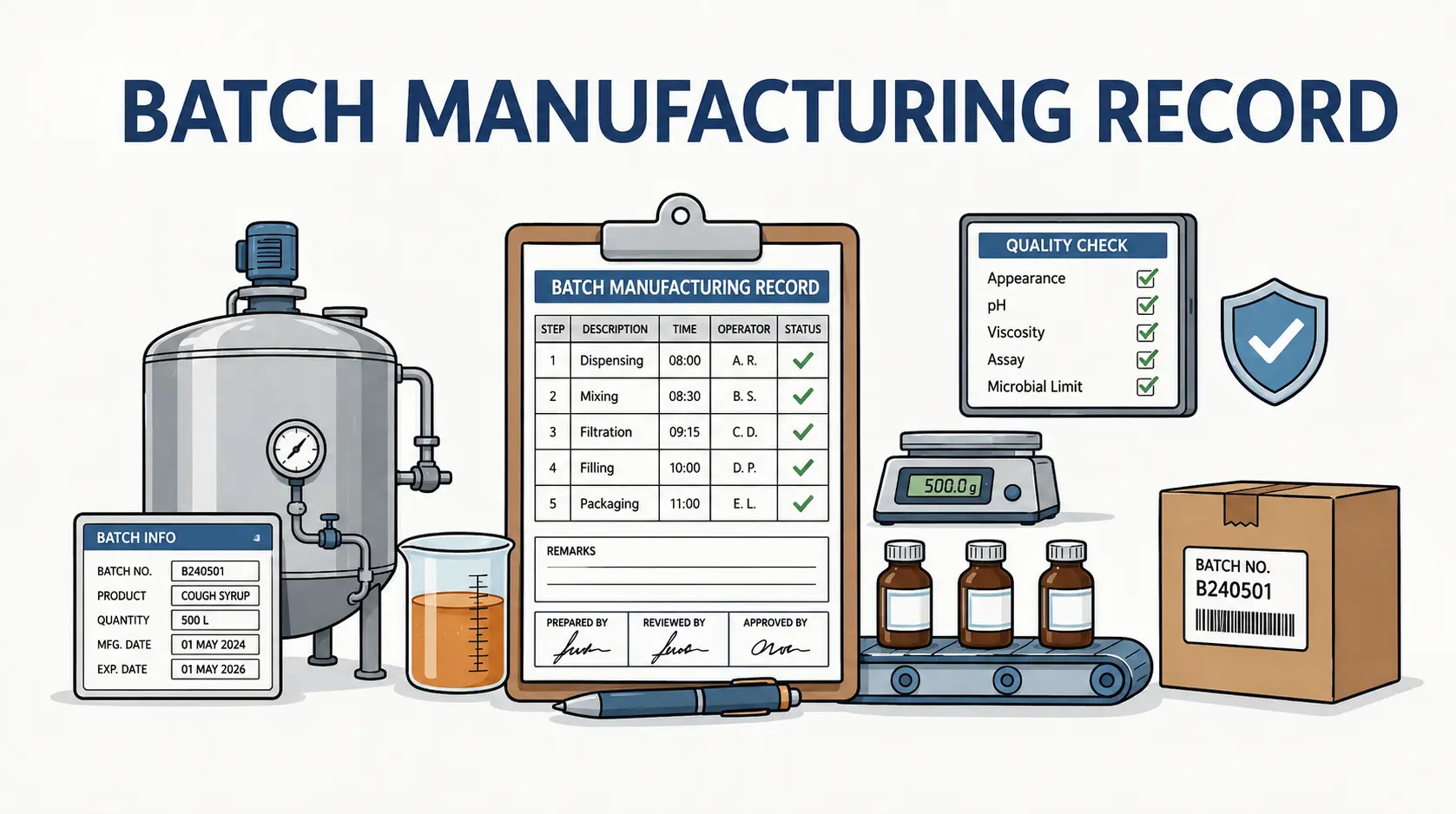 batch manufacturing record