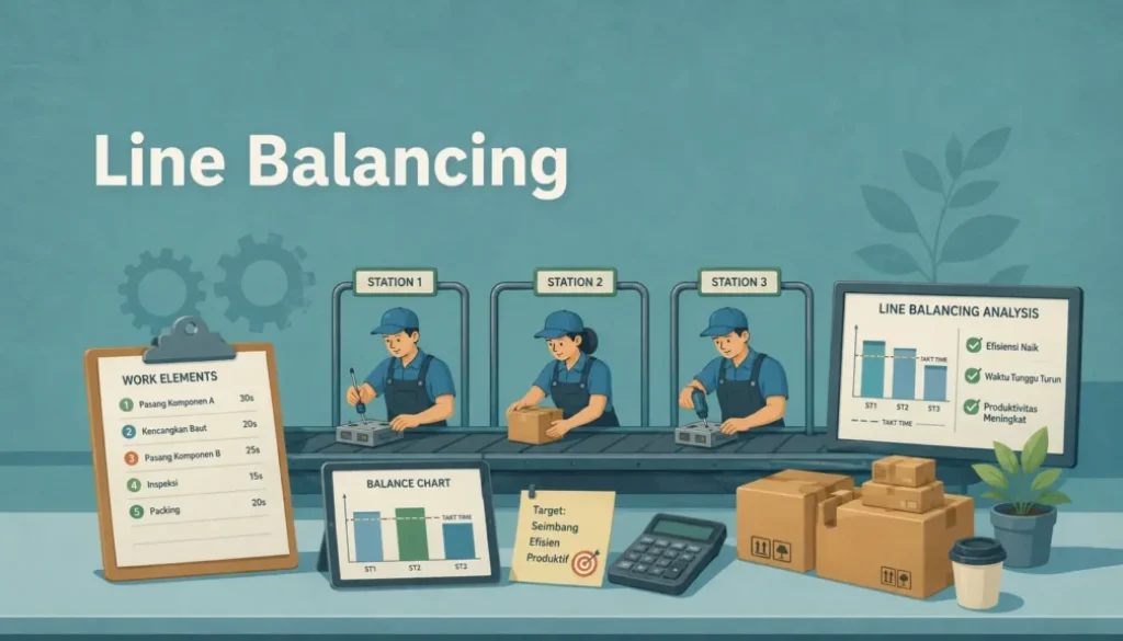 panduan lengkap line balancing