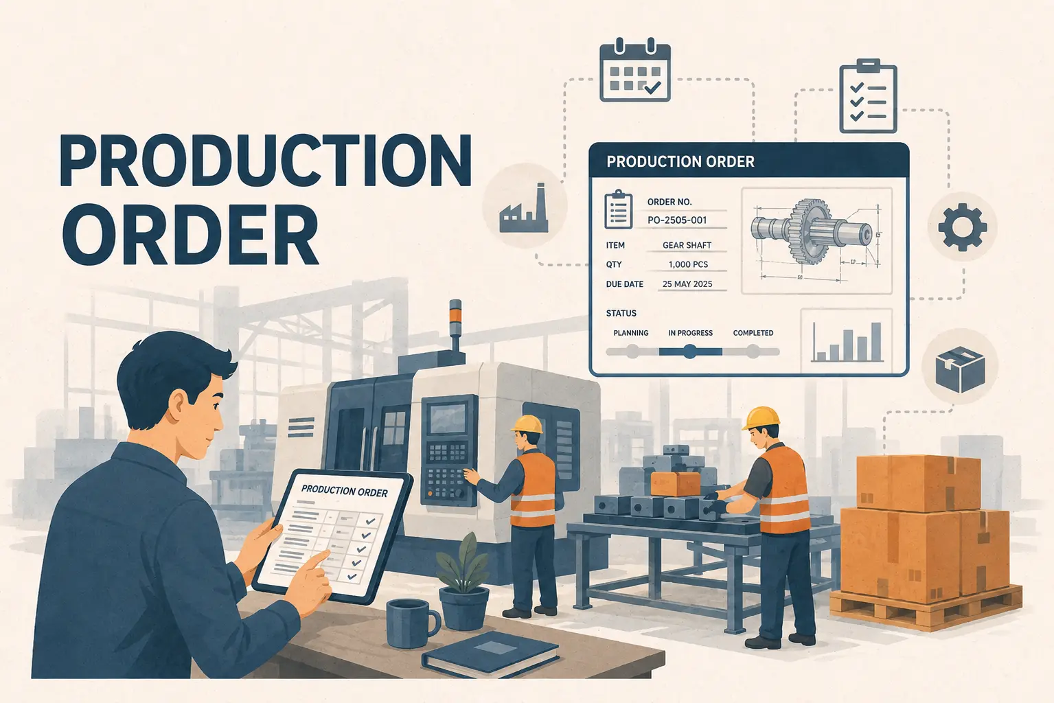 apa itu production order