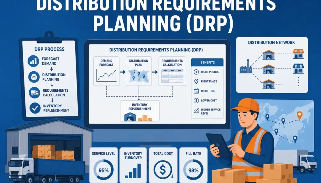 apa itu distribution requierements planning (DRP)